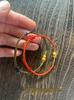 Gilded Calabash Zodiac Adjustable Red Woven Rope Bracelet