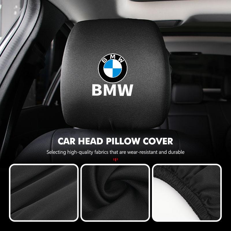 2025 Hot Car Seat Headrest Neck Pillow Dustproof Protective Cover For BMW E87 E70 E91 E30 G20 E92 E93 E60 E46 E90 G30 E53 X1