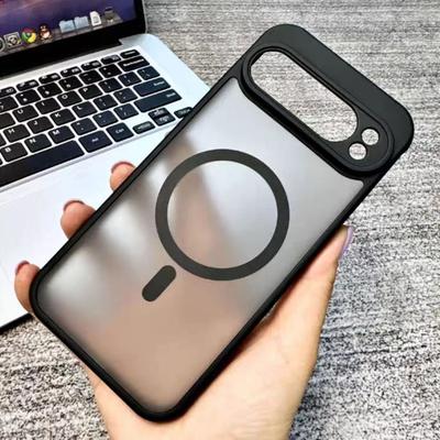 Matte Translucent For Magsafe Magnetic Case For Google Pixel 10 9 ProXL 8 7 6 Pro 9A 8A 7A 6A Wireless Charge Shockproof Cover