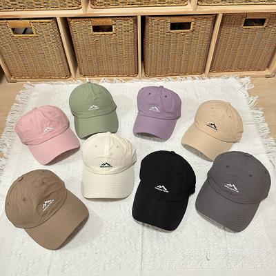 Quick Dry Baseball Cap Women Mountain Embroidery Sport Outdoor Letter Printed Outdoor Casual Cycling Soft Snapback 2025 New