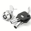 Mini Combination Padlock Zinc Alloy, Tamper-Resistant, Secure Metallic Lock for Cabinets, Toolboxes Electrical Equipment Padlock