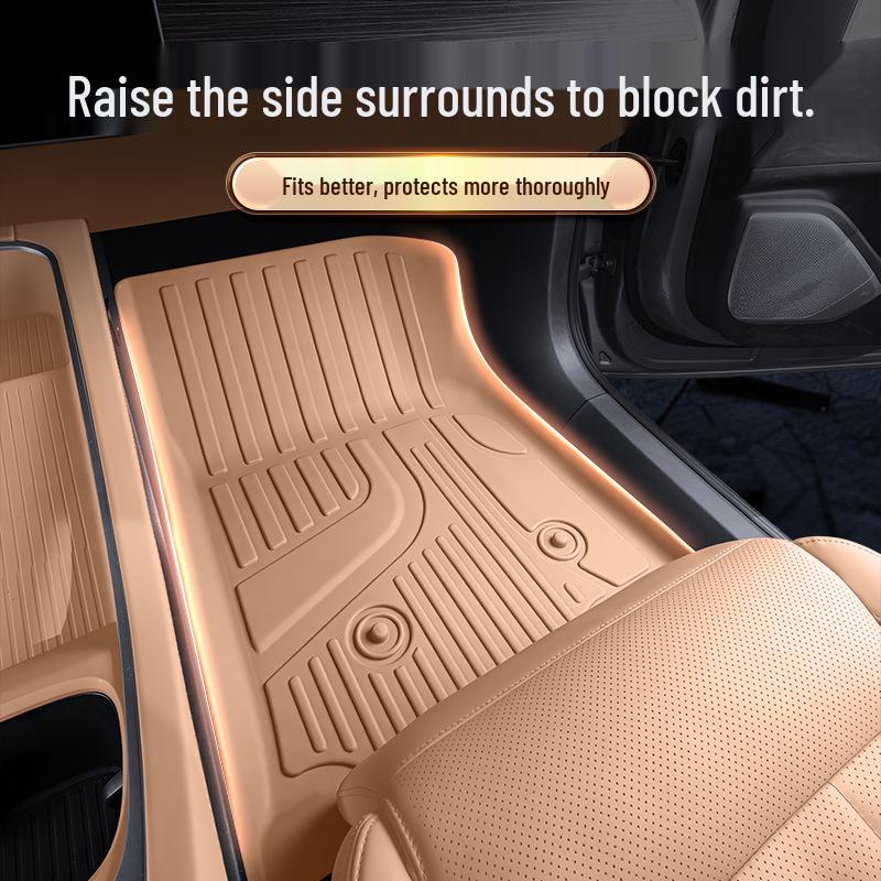 Floor Mats for Geely Galaxy A7 (2025) - TPE Car Interior Modification Accessory
