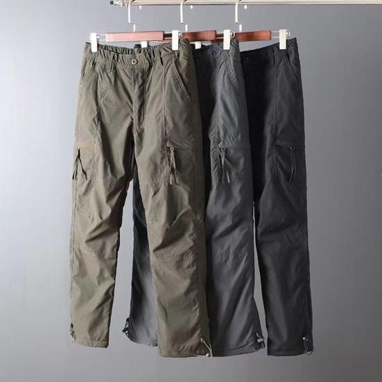 Youth Foreign Autumn and Winter Multi-pocket Straight Overalls Men's Loose Casual Pants Shock Pants Quick-drying Trousers