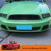 Svart Främre Bumper Under Dimljuslock Trimtillbehör för Ford Mustang 10-14