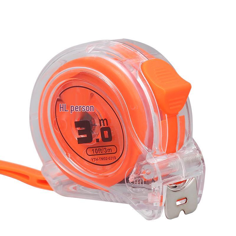 Double Automatic Stainless Steel Drop-Resistant Measuring Tape for Construction