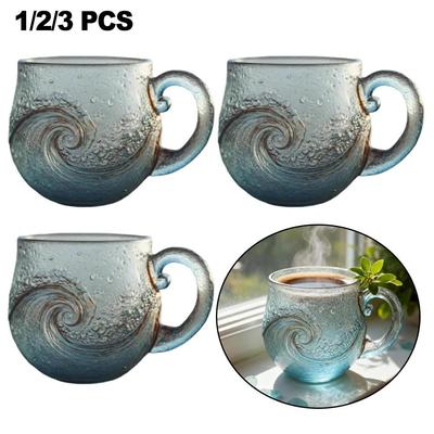 Handcrafted Drinkware Sea Glass Mug Handblown Craftsmanship