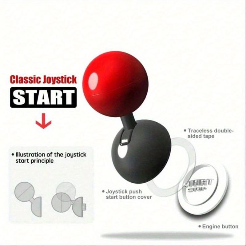 Universal Decorative Sticker One-Key Start Button Cover Automatic Ignition Button For Car Modification