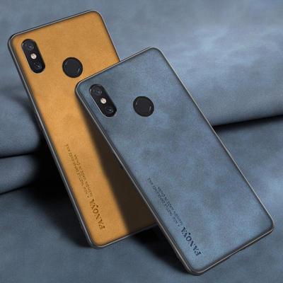Étui de luxe en cuir PU pour Xiaomi Mi Mix 2S 3 2 S, coque arrière de Protection en Silicone mat, étui de téléphone Business pour Xiaomi Mix2S Mix3