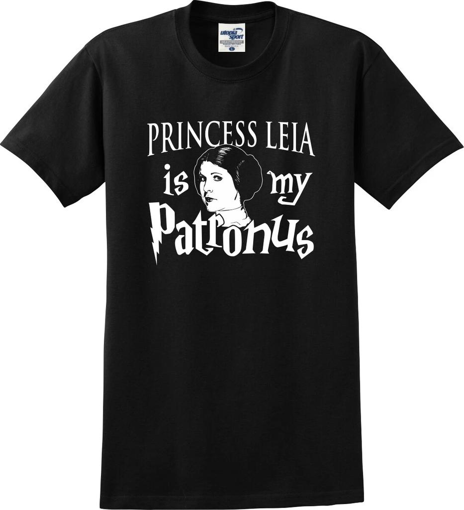 Princess Leia Is My Patronus Funny Unisex T-Shirt (S-5X)