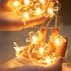Waterproof LED Solar Bubble Ball String Lights for Outdoor Decoration