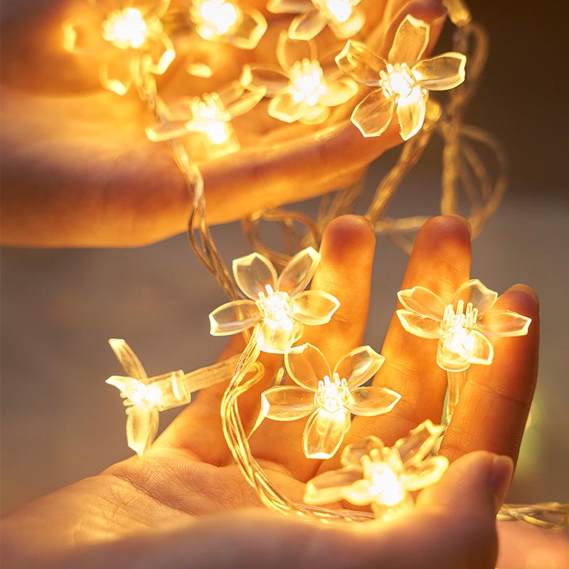 Waterproof LED Solar Bubble Ball String Lights for Outdoor Decoration