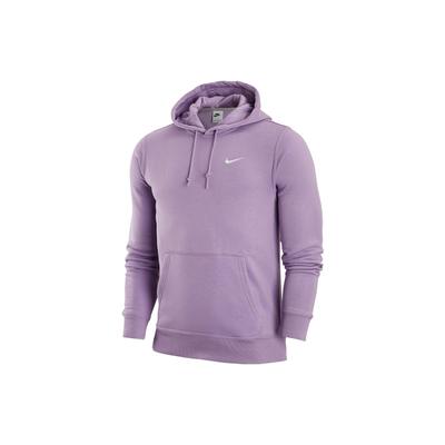 Nike Moletom com Capuz Nsw Swoosh com Logotipo Estampado Sólido Moletom Masculino Roxo 916271-590