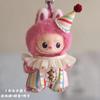 Mini Doll Outfit 4-inch Vinyl Dolls Circus Clown Costume Set XY077 Colorful Fabric Clothing Accessory