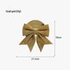 15/20cm Champagne Gold & Silver Foam Christmas Tree Topper Star.