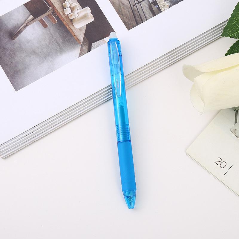 1 Piece Stationery School Office Erasable Press Multicolour Gel Pen Supply Cute Kawaii Creative Pretty Lovely Pen