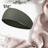 Solid Color Headband Men Sports Moisture Wicking Wide Workout Sport Quick Drying Running Cycling Sweatband Elastic