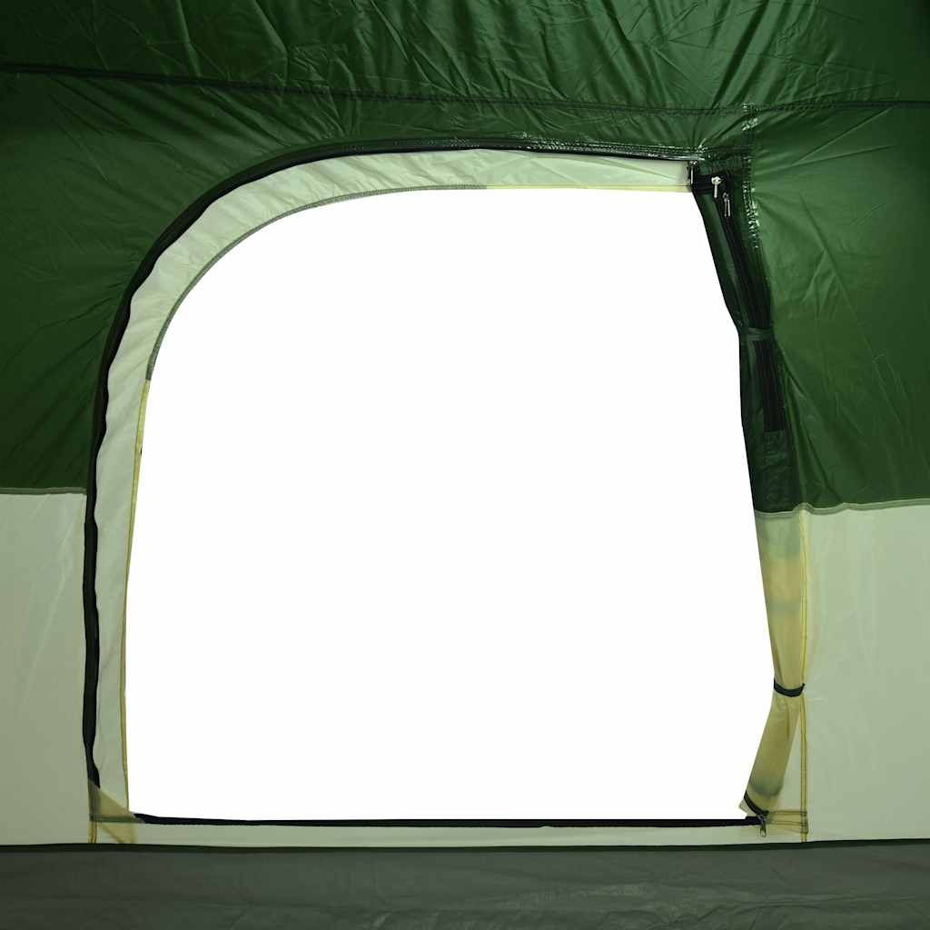 4 Person Camping Tent Green Waterproof