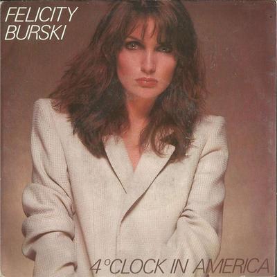 7inch Record FELICITY BUIRSKI - 4 O'Clock In America TAM2 Tamarin 1981 UK Pop Used