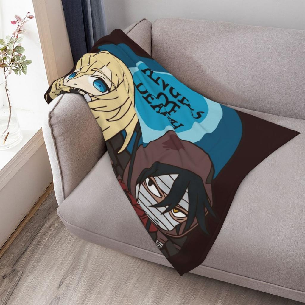 Angels of Death- Ray & Zack Throw Blanket Soft Breathable Blanket for Night Sleeping