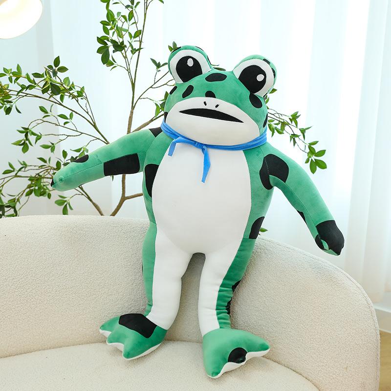 

Новая интернет-знаменитость кукла-лягушка кукла-машина успокаивающая кукла милая продавать лягушка плюшевая игрушка подарок мягкая милая 35cm/0.2kg