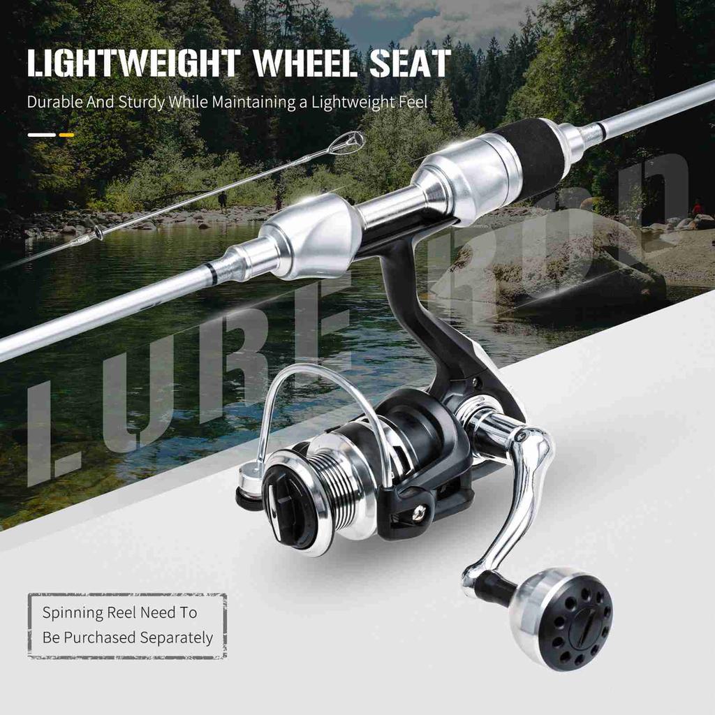 Ultra Light Fishing Rod with High Elasticity Carbon Fiber Rod Blank EVA Handle Ceramic Wire Guide Ultra Sensitive Solid