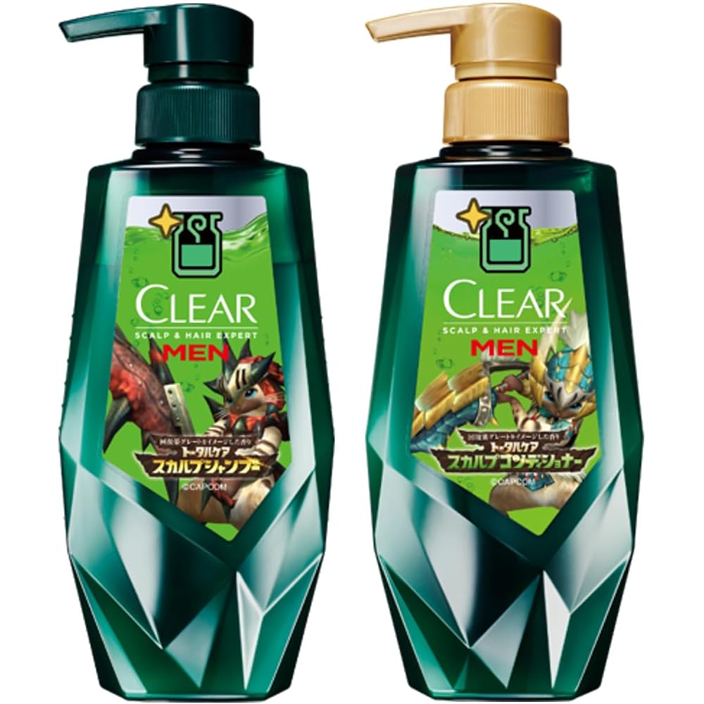 CLEAR FOR MEN (Clear for Men) Total Care Monster Hunter Limited Collaboration Men s (Men s) Shamp...