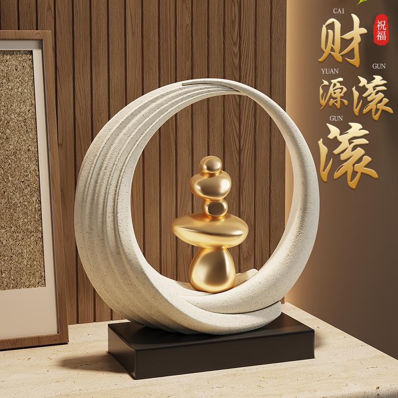 New Chinese Light Luxury Office Desktop Home Accessories, Housewarming Gifts, Living Room Decoration Ornaments