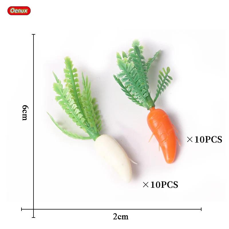 Oenux Lovely Farm Rabbit Bunny Model Action Figure Figurine Wild Desert Cottontail Hare Cute PVC Decoration Education Kid Toy