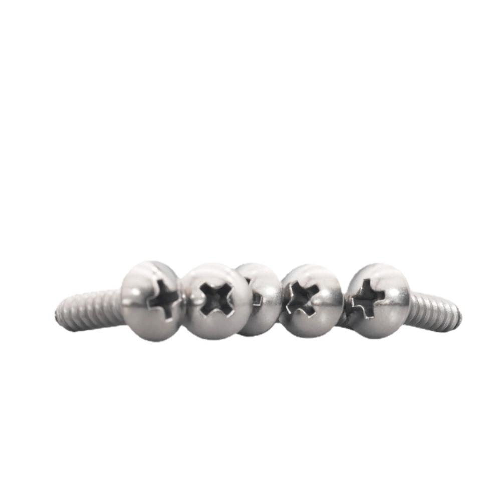 1PC Head-OD-9/11mm M4 M5 x 6 8 10 12 15 16 20 25 30mm TA2 GR2 Titanium Button Phillips Pan Head Self-Tapping Screws