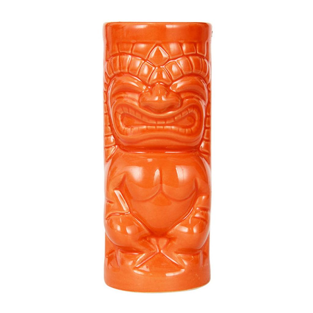 Hawaiianische Cocktailbecher Kreativer Stil Keramiktasse Biergetränk Tiki-Tasse Weinglas Barwerkzeuge Hausbar Party Trinkgeschirr Becher
