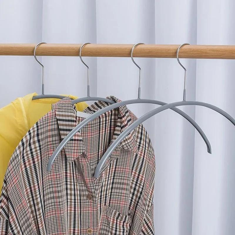 Bottomless Clothes Hanger Non-slip Drying Rack Household Thickened Simple Multifunctional Suit Outdoor Clothing Dry Accessories
