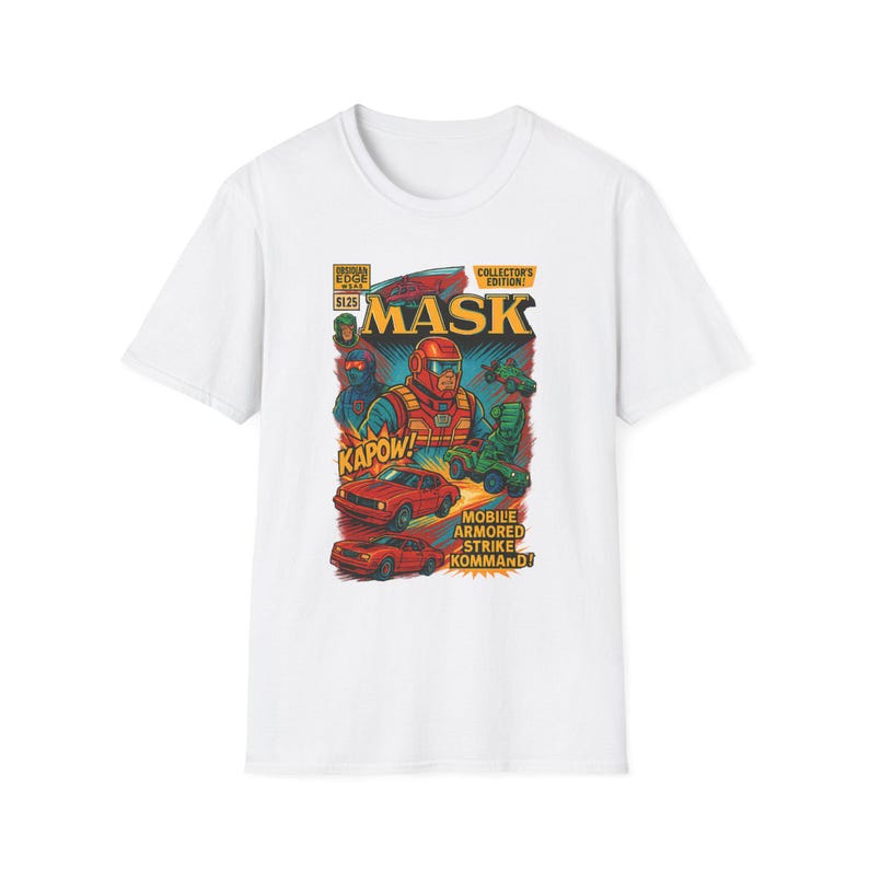 M.A.S.K. Vintage Cartoons Unisex kids T-Shirt - Childhood Memories and Fun Designs 100