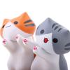 Cute Cat Figurine Model Toy Figures Lazy Holder Action Figures Cat Desk Holder Phone Holder
