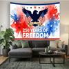 USA 250 Years of Freedom Tapestry 17762026 250th Anniversary Decor American Independence Day Backdrop July 4th Patriotic