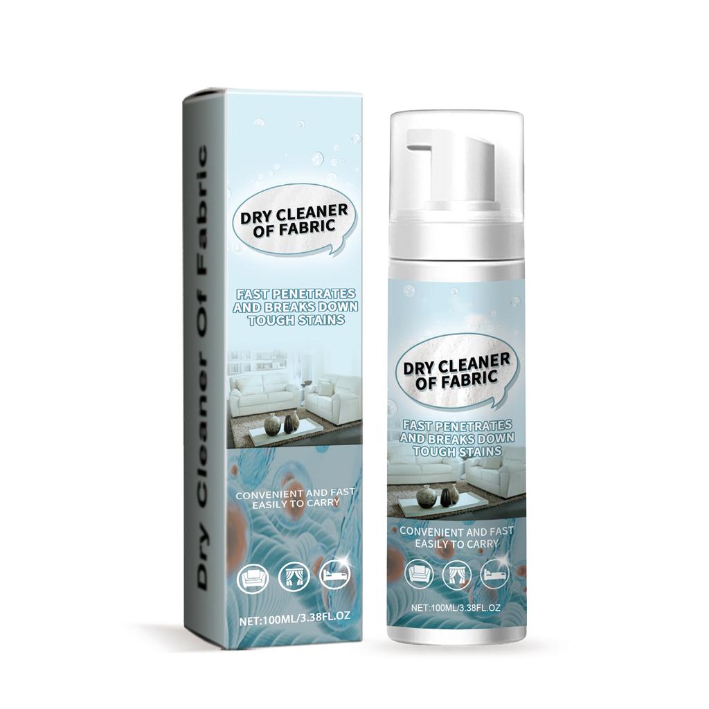 Schaumreiniger, Kleiderreinigung, Dekontamination, Trockenreinigung, Teppich, Vorhang, Sofa, Wasserfreier Reiniger 100ml