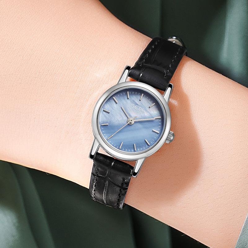 Light luxury Beimu dial Women Watch Retro Niche High-end Feeling Bamboo Strap Waterproof Ladies Fshion Quartz Clock Wristwatches