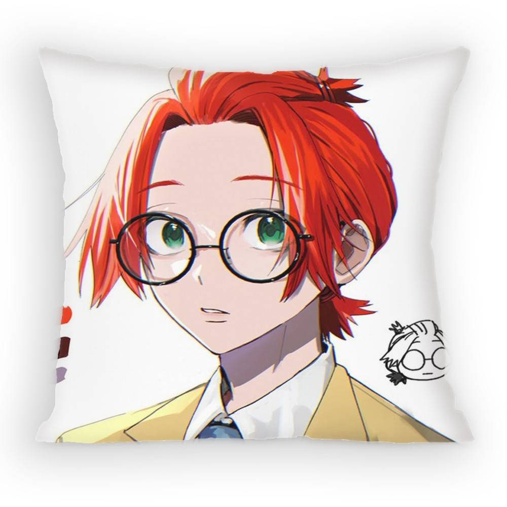 Phantom Busters Eugene Korekishi Pillow Case Anti-Dustmite Pillowcase Invisible Zipper Silky Sofa Cushion Cover For Bedroom