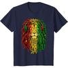 Rasta Reggae Löwe Sonnenbrille Kunst Geschenk für Rastafari T-Shirt