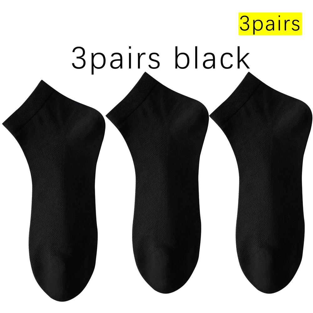 

Чоловічі шкарпетки до середини литки з суміші шовку тутового дерева та модалу - Літня дихаюча сітка, Антибактеріальні, що усувають запах, Тонкі чорні ділові шкарпетки EU39-45 US6.5-11