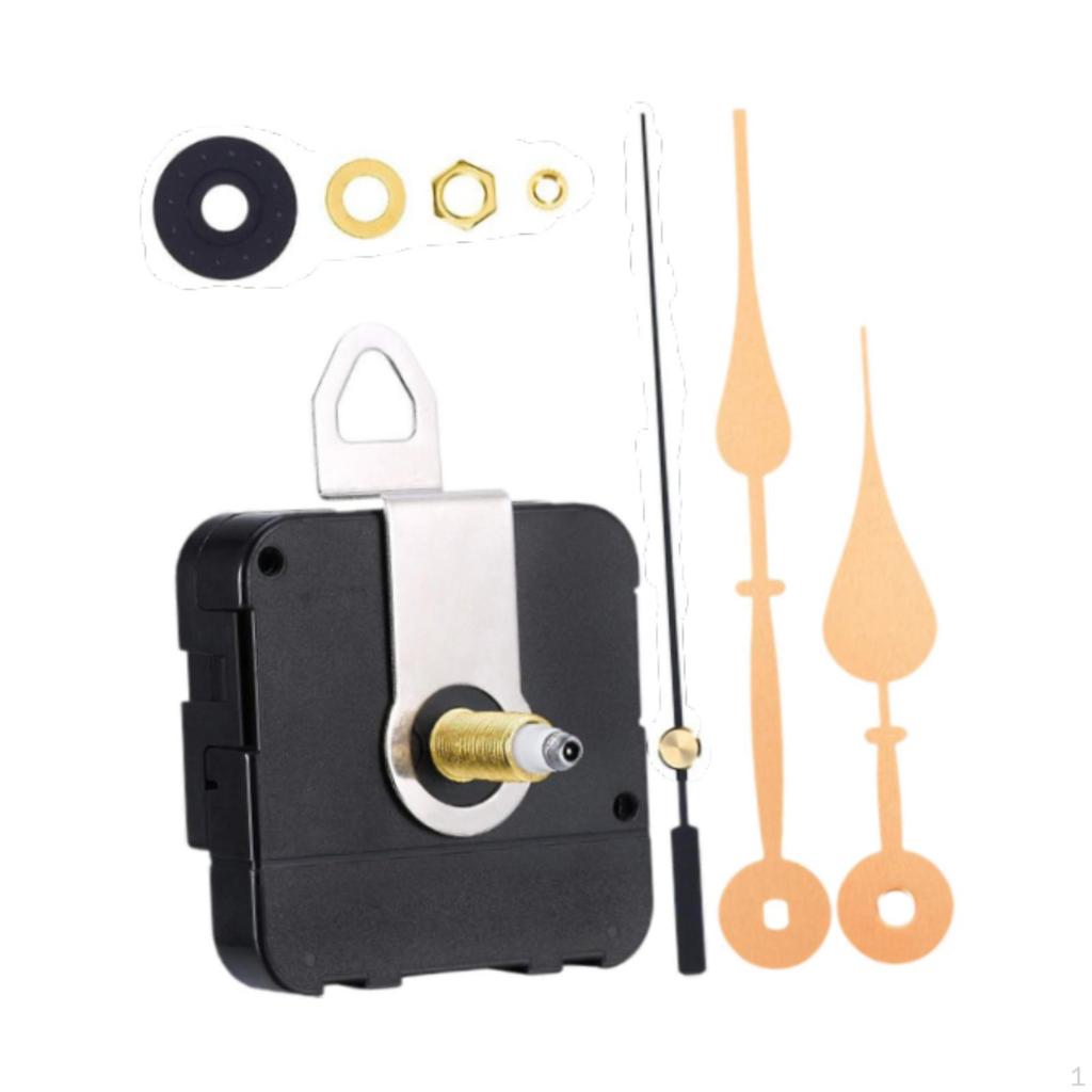 Clock Mechanism Set for Wall Clocks with Utility Parts