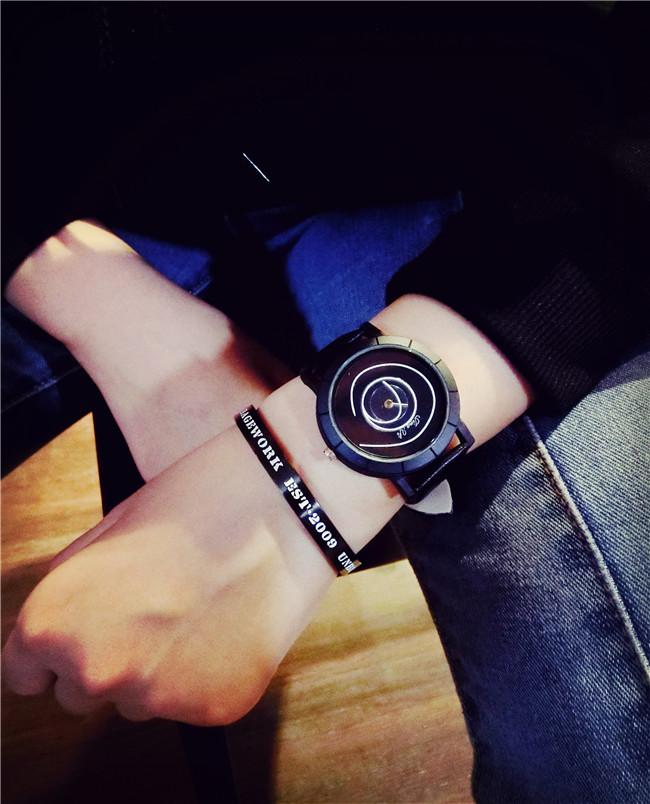 CE127 Fashionable Men Watch Concept Without Pointers,minimalist Creativity, Minimalist Quartz Watches, Clock Gift Watches for Ma