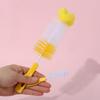 2PCS Head Washing Spout Cup Clean Sponge Bottle Brush Rotating Baby Nipple