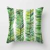 Tropical Plants Cactus Monstera Summer Decorative Throw Pillows Cushion Cover Palm Leaf Green Home Decor Pillowcase