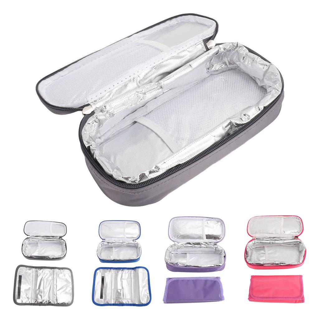 Insulin Kjøleveske Oxford Stoff Bærbar Håndholdt Design Diabetiker Medisinvæske for Reise