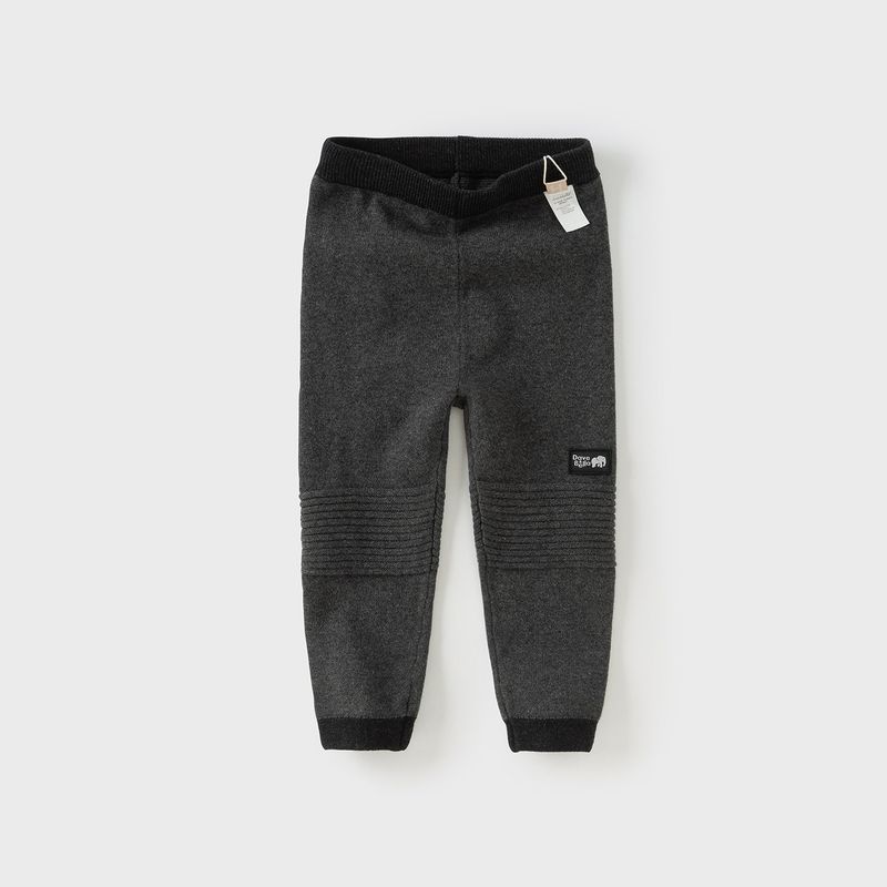 David Bella Children's Harem Pants 2026 Winter Collection Boys' Fleece Pants Girls' Fleece Fake Two-Piece Big Pp Pants