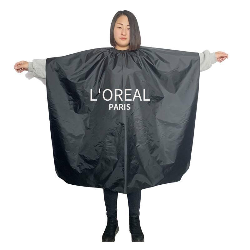 

Парикмахерский фартук Полиэстер Парикмахеры Водостойкий Масло Отталкивающие Свойства Black