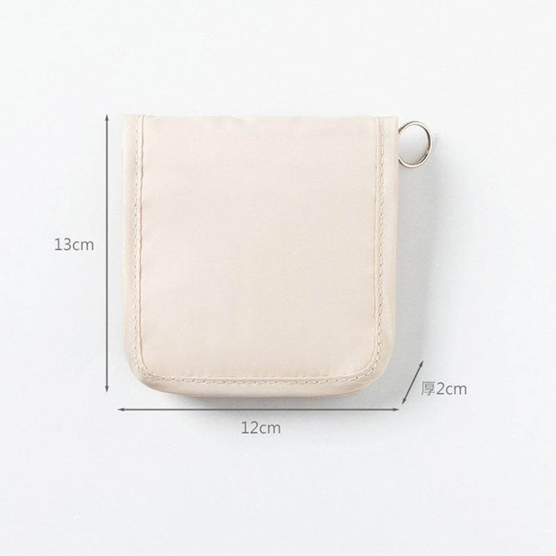 Mini Medical Pouch Portable Foldable Large Opening with Zip Sort First Aid Kit Outdoor Travel Essential Storage Bag