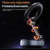 1PC Magnetic Car Phone Holder 360 ° Rotating Folding with Vacuum Suction Cup Car/Gym/Driving Phone Holder