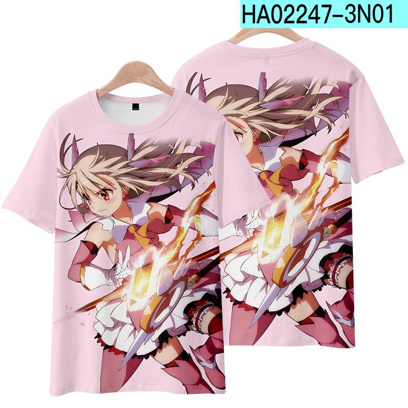 Game Cosplay Fate/kaleid Liner Prisma Illya Summer Anime T Shirt Summer Men T-Shirt