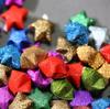 BetterJonny Lucky Star Origami 720 18 Glittery Origami Paper for DIY Crafts Strips, Sheets, Colors,